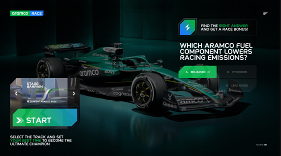 Fuel the Future F1 Game